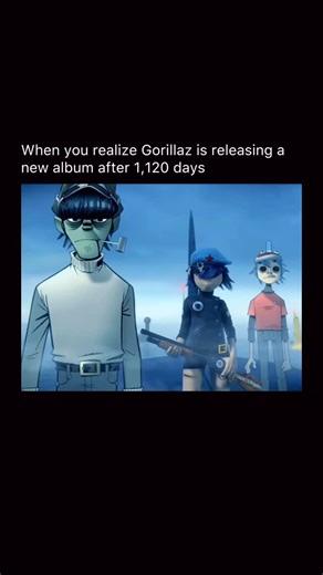 Creator’s Almanac™ on Instagram: "The band is repeating history with their ninth album, “The Mountain” (also known as पर्वत, Parvat), making it their first project under their own independent label, KONG. It’s almost here…❤️ [Gorillaz, The Mountain, Damon Albarn, Jamie Hewlett, Virtual Band, Music History, Comeback] #Gorillaz #TheMountain #NewMusic #VirtualBand #MusicNostalgia"