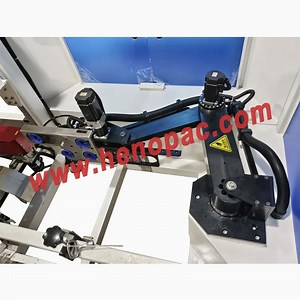 [Hot Item] High-Speed Full Servo Controlled Changeover Case Erector with Robot Case Pick and Erect System