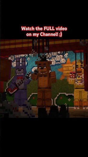 I Built the FNAF Anniversary Pizzeria in Minecraft🔥 #fnaf #fivenightsatfreddys #minecraft