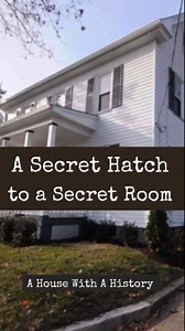 Hidden room discovered under hatch found on closet. #hiddenroom #secretroom #secrettunnel #oldhouse #hiddenrooms #secretrooms #abandoned #abandonedplaces #secretpassage | A House with History