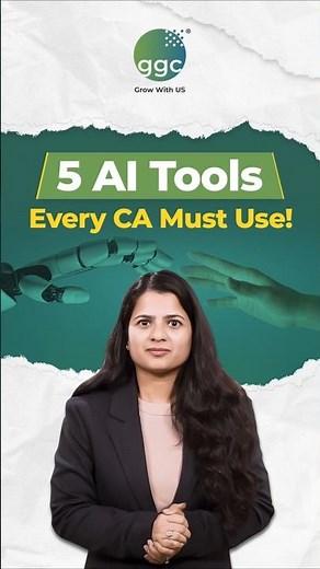 Best 5 AI Tools for Chartered Accountants | Every CA Must Use! | GGC