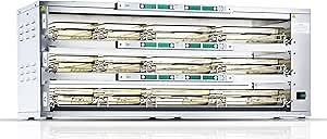 Prince Castle Dual-Side 3-Shelf Dedicated Heated Holding Bin - Includes 6 x 1/3 Sized Pans, No Covers and 6 x 1/2 Sized Pans, No Covers - Industrial Holding Bin for Commercial Kitchens, Restaurants