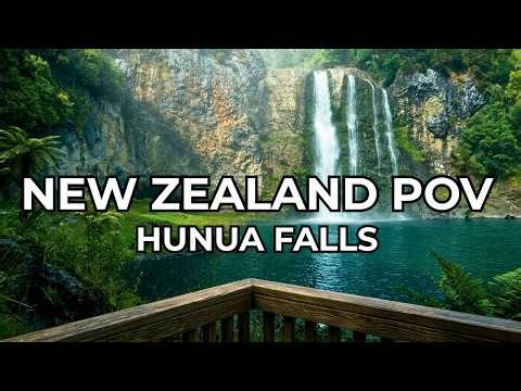 Immersive Waterfall POV Walk for Calm - Hunua New Zealand 4K