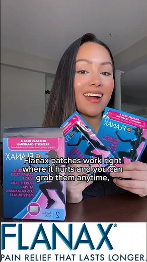 Best Relief for Menstrual Cramps | Flanax Tablets + Patches