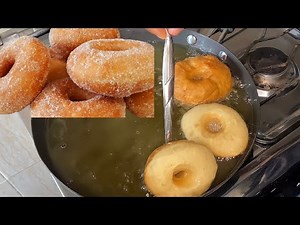 Soft and fluffy homemade donut recipe (fluffy yeast doughnut)