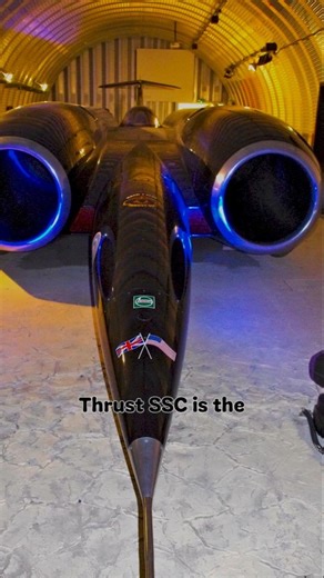 Thrust SSC | The First Car to Break Sound Barrier 🚀