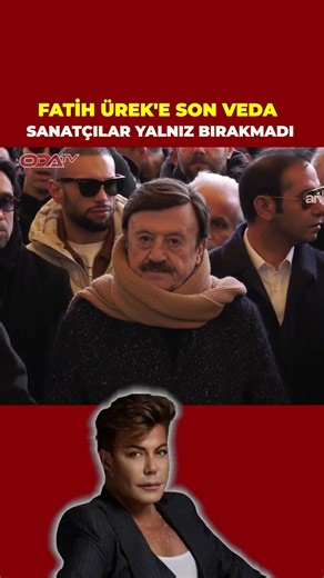 Fatih Ürek was sent off on his final journey today with applause at a ceremony held for the occas...