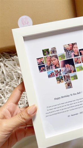 Custom Photo Frames and Keychains from My Cutie Cambodia