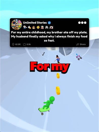 For my entire childhood, my brother ate off my plate. My husband finally asked why I always finish my food so fast. #reddit #redditreadings