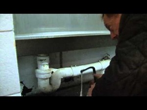 Removing a urinal trough from stadium