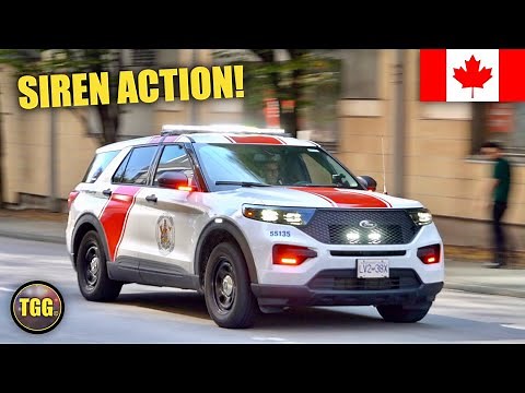 *Siren DJ & Powercall* BC Ambulance Paramedics Responding In Vancouver!