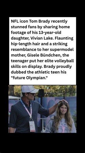 Tom Brady’s Daughter Is His Future Olympian! 🏐👑 #celebrity #news #shorts