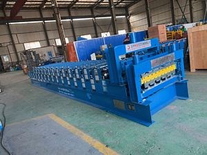 [Hot Item] Glazed Roofing Tile and Trapezoidal Double Layer Roll Forming Machine