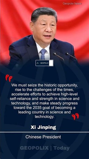 Xi Jinping Demands Absolute Self-reliance to Become The Global Sci-tech Leader by 2035