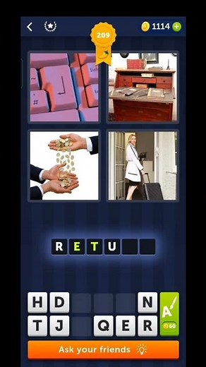 4 Pics 1 Word | Level - 209 | Hard Level Answer #4pics1word #4pics1wordanswers