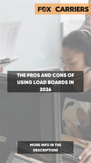 Fox Carriers on Instagram: "🚛📦 The Pros and Cons of Using Load Boards in 2026 Load boards are still a big part of trucking — but they’re not perfect. Here’s a quick look at what works and what doesn’t in today’s market: ✅ Pros: • Fast access to available loads • Flexibility to find work on short notice • Useful for filling deadhead miles • Good option for new carriers ⚠️ Cons: • Heavy competition and rate pressure • Reposted or outdated loads • Limited transparency on shippers • Less control o