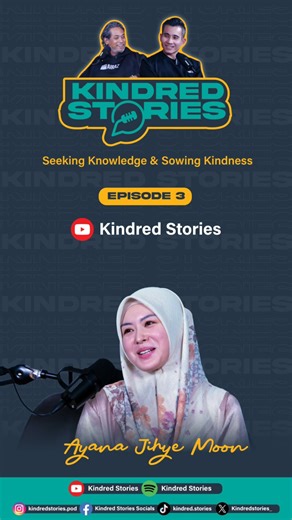 39K views · 953 reactions | Get ready for an enlightening episode of Kindred Stories! We’re thrilled to welcome Ayana Jihye Moon, a remarkable Korean revert, entrepreneur, political activist, author, student, brand ambassador, and influencer. Join us as she shares her incredible journey of discovering Islam against all odds and her inspiring mission in life. Don’t miss out! Episode premieres tomorrow at 1:00 PM on Kindred Stories YouTube and Spotify Channels! | Keluar Sekejap | Facebook