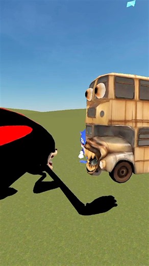 Shadow Monster vs Bus Eater + Blue Monster (Epic Battle)