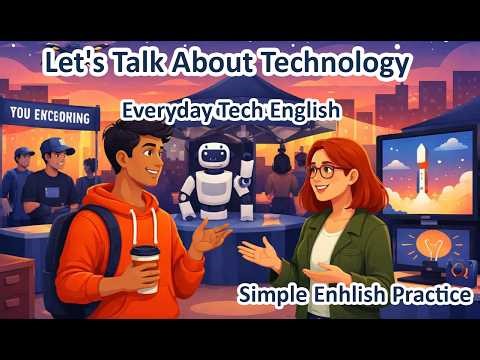 Let's Talk About Technology | Everyday Tech English | Simple English Practice