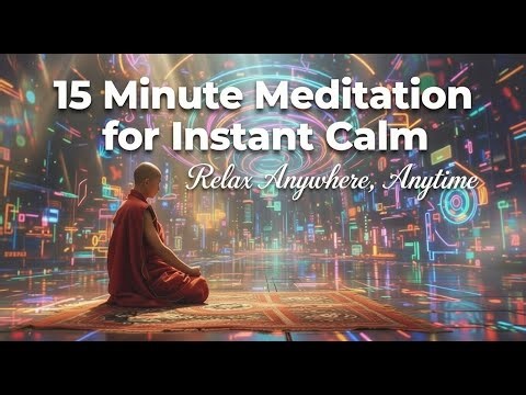 15 Minute Meditation for Instant Calm | Relax Anywhere, Anytime