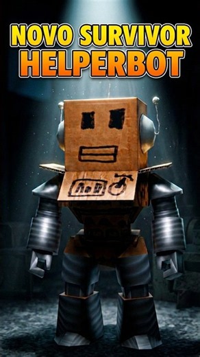 VAZARAM AS SKINS DO HELPER BOT NO FORSAKEN! 🤖🔥 #forsaken #helperbot #roblox #robloxforsaken
