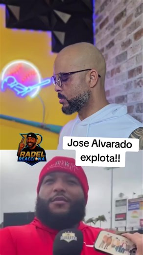 Reacción intensa de Jose Alvarado sobre el béisbol