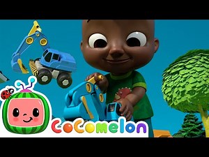 Sing with the Excavator! 🚜💥 Construction Songs for Kids | Full Episode | CoComelon