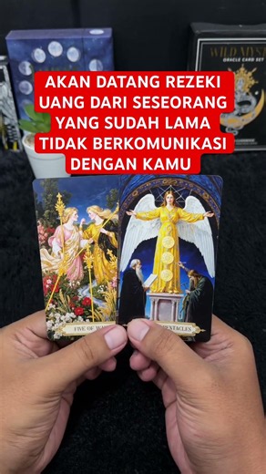 A FINANCIAL BLESSING IS COMING FROM SOMEONE YOU HAVEN'T SPOKEN TO IN A LONG TIME #tarot