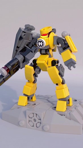 Mini Lego Mecha Building Tutorial