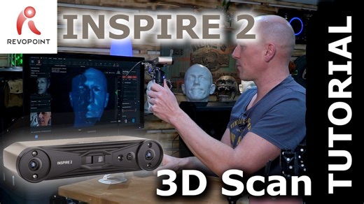 3D Scanner Revopoint INSPIRE 2 - Tutorial