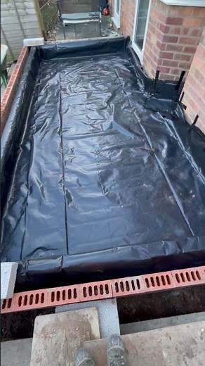 The right way to lay Sub floor DPM. (Damp proof membrane) ready for insulation #homeextension #dpc