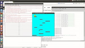 Python tikinter animation: Mr Stick Runs for the Exit