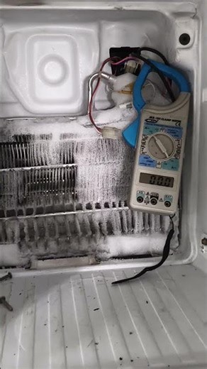 Fridge Defrost Heater Checking #shorts #vairal
