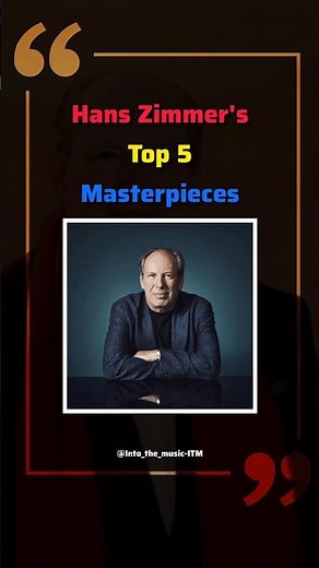 The 5 Best Hans Zimmer Songs (Links in Description) #hanszimmer #music