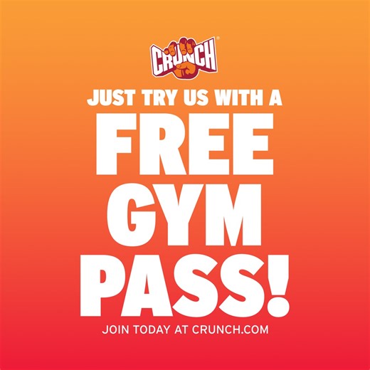 👀 Still thinking about those fitness goals? 👉 Start with a FREE Gym Pass at Crunch and experience training that actually keeps you coming back - powerful lifts, endless cardio, high-energy classes, elite personal training, and recovery that supports real progress. You already made the promise. Now make the move. Memberships start at $9.99/month at CrunchWickham.com | Crunch Fitness