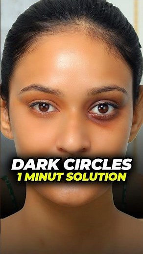Dark Circles Kaise Chhipayen? 👁️ Easy Concealer Trick #shorts #makeup #makeuptutorial