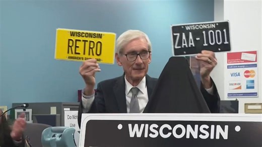 Wisconsin's new license plates see over 5,000 orders in first week, DOT reports