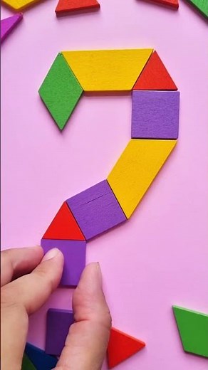 Shapes and Puzzles for Kids: Number Two #learning #puzzleforchildren #learnnumbers