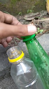 Incredible idea! How to make a Door stopper with plastic bottles cover and a spring! #lifehack #diy | Tube Creative