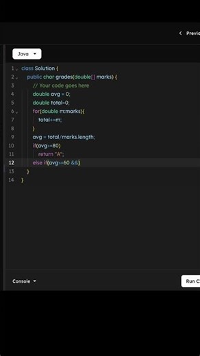 Student Grades Program in Java | Easy Java Coding Question Explained