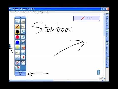 StarBoard Software 9.0 Tutorial - 3. Quick Instruction