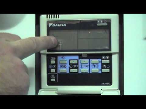 Daikin Altherma Setting heating schedule timer