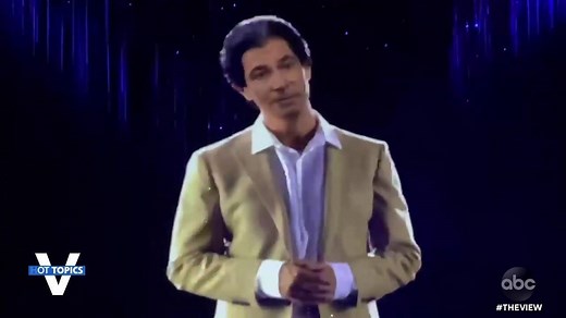 KANYE GIFTS KIM HOLOGRAM OF DECEASED DAD: For Kim Kardashian’s 40th birthday, Kanye West gave her a hologram of her late father, Robert Kardashian – the co-hosts react. https://abcn.ws/2RiH3wd | The View