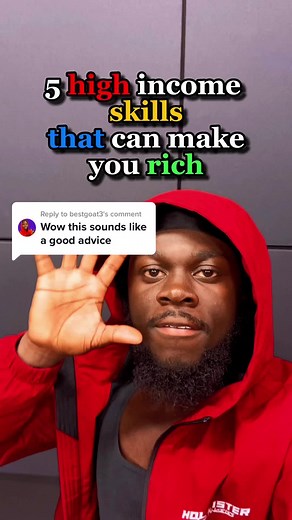 Replying to @bestgoat3 these are 5 high income skills you can learn that will make you rich💰 Side hustle for teens: @therealmelaninking ⬇️ How to build your credit score: @therealmelaninking ⬇️ Best credit cards for beginners: @therealmelaninking how to become wealthy / how the rich stay rich / how to become successful/ 5 things you should do when you turn 18 / secrets the rich don’t want you to know #highincomeskill #personalfinance #finance #howtomakemoneyonline #richsecrets #money #passivein