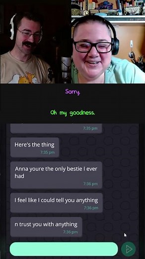 Ashley has a secret to tell us and it's huge! #simulacra