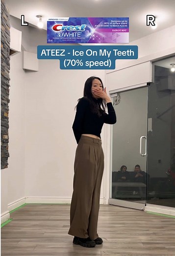 ATEEZ Ice On My Teeth Dance Tutorial at 70% Speed