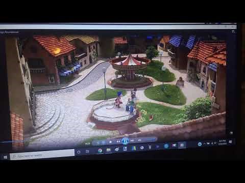 The Magic Roundabout Blow Up Zeebad Street