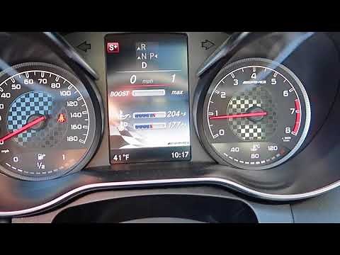 AMR Performance: Mercedes-Benz C43 AMG Launch Control (Boost-off-the-line) (Tach View)