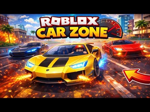 Testando o novo Car Zone - Roblox