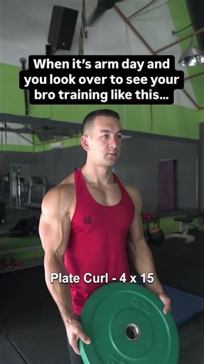 The most tragic arm workout ever